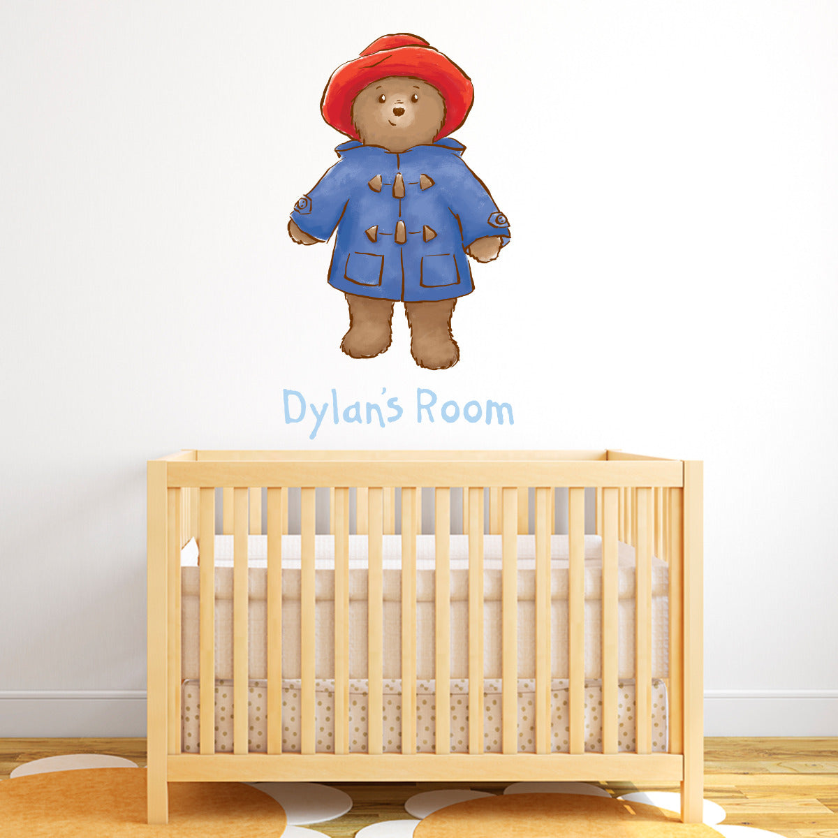 Baby Paddington Bear - Personalised Name Paddington 003