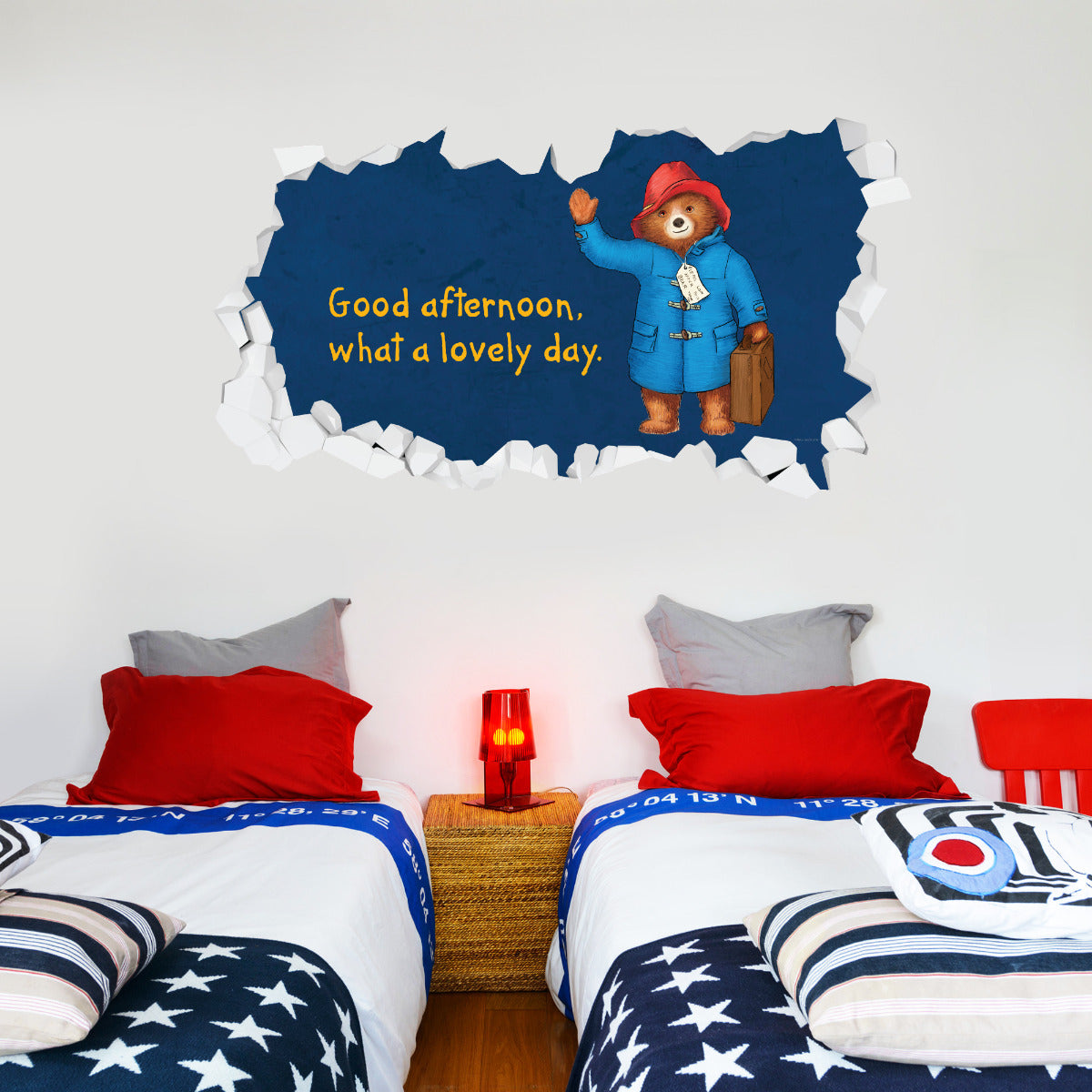Paddington Bear Broken Wall Paddington Wall Sticker Www themed co uk paddington-bear-broken-wall-paddington-wall-sticker-www-themed-co-uk