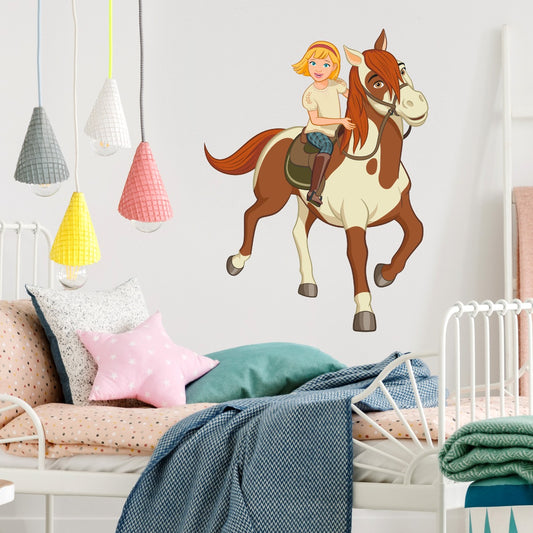 Spirit Riding Free Abigail Boomerang Wall Sticker