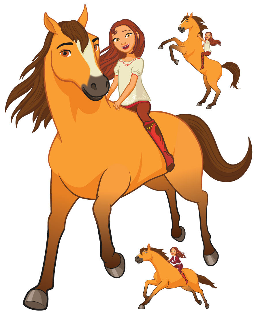 Spirit Riding Free - Lucky & Spirit Wall Sticker Set