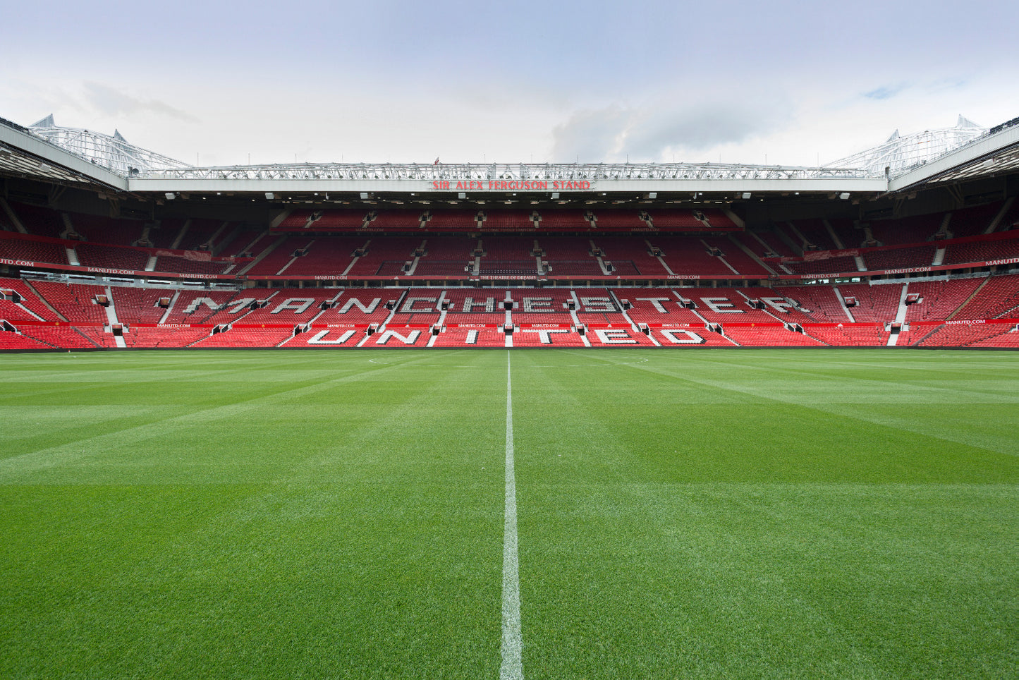 Manchester United Old Trafford Stadium Full Wall Mural - North Stand View