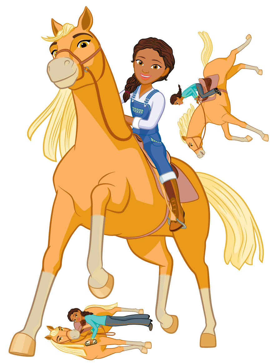 Spirit Riding Free - Pru & Chica Linda Wall Sticker Set