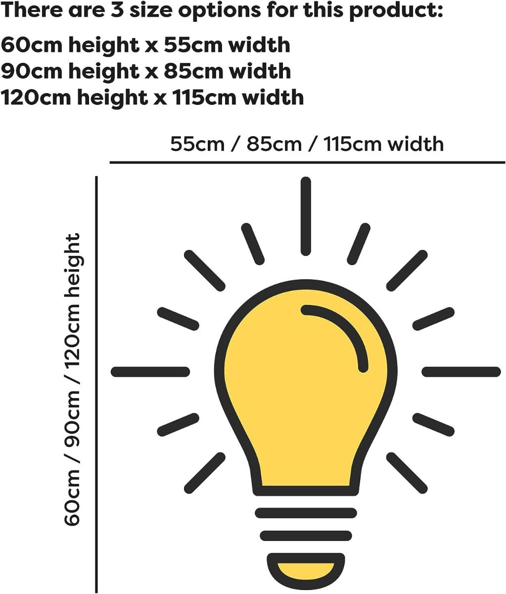 Good Idea Lightbulb Moment Wall Sticker
