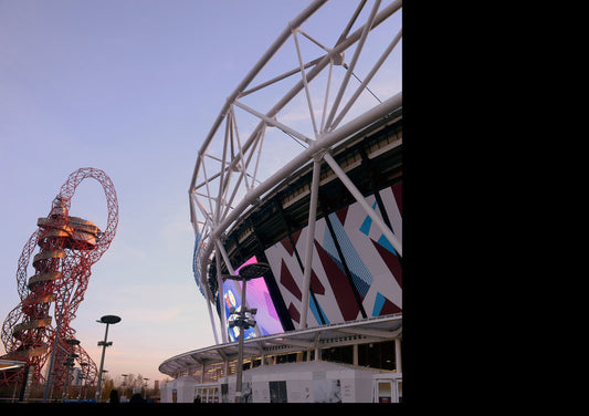 West Ham United London Stadium Full Wall Mural Outside Stadium