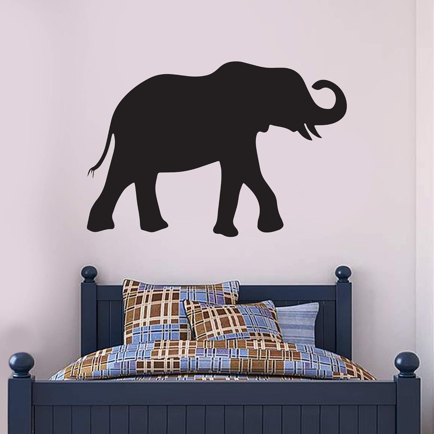 Elephant Silhouette Wall Sticker Animal Decal Art Mural Vinyl