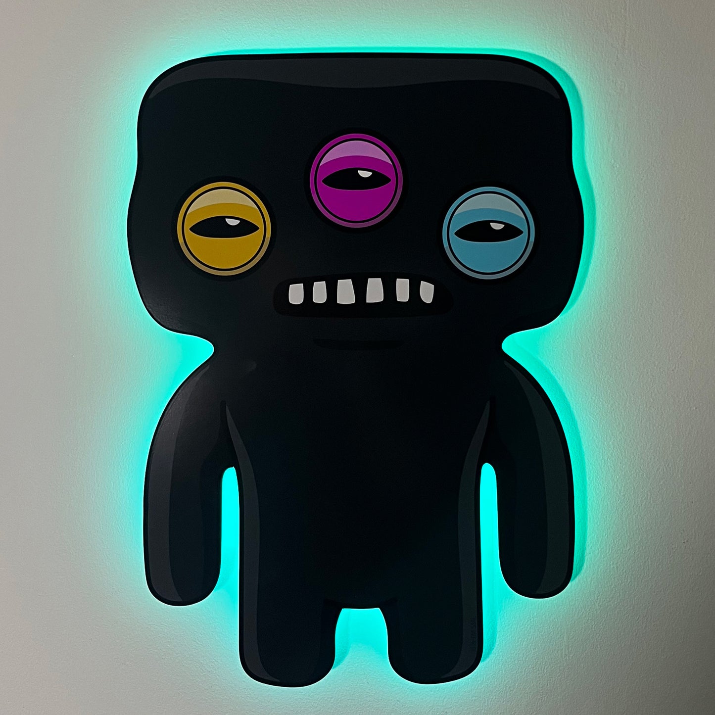 Fuggler Annoyed Alien LED Backlit Wallpop