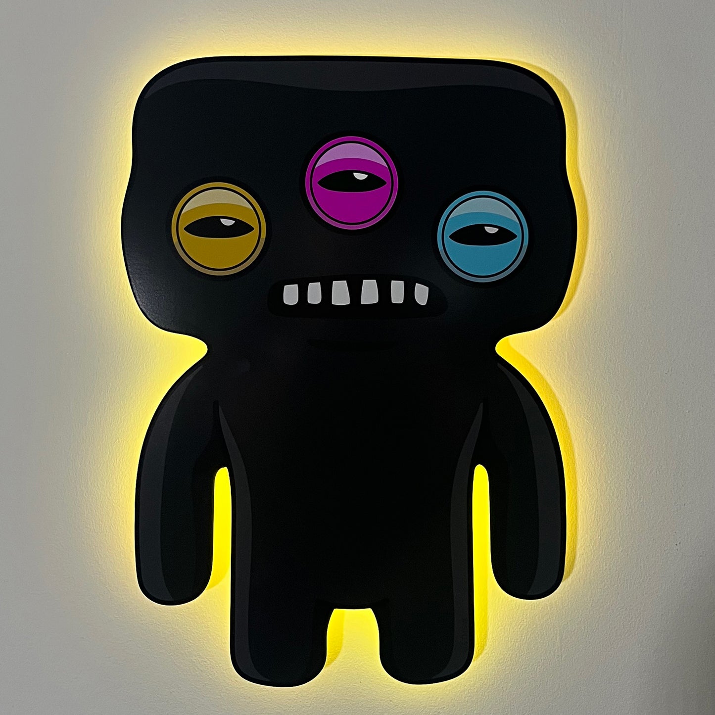 Fuggler Annoyed Alien LED Backlit Wallpop