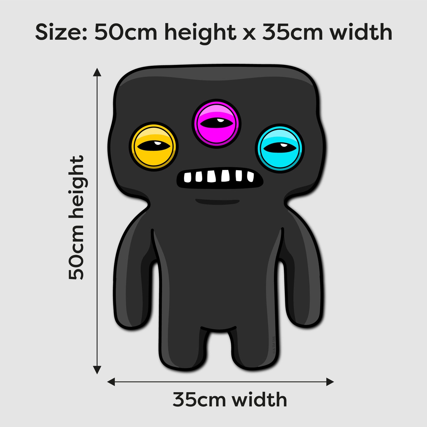 Fuggler Annoyed Alien LED Backlit Wallpop
