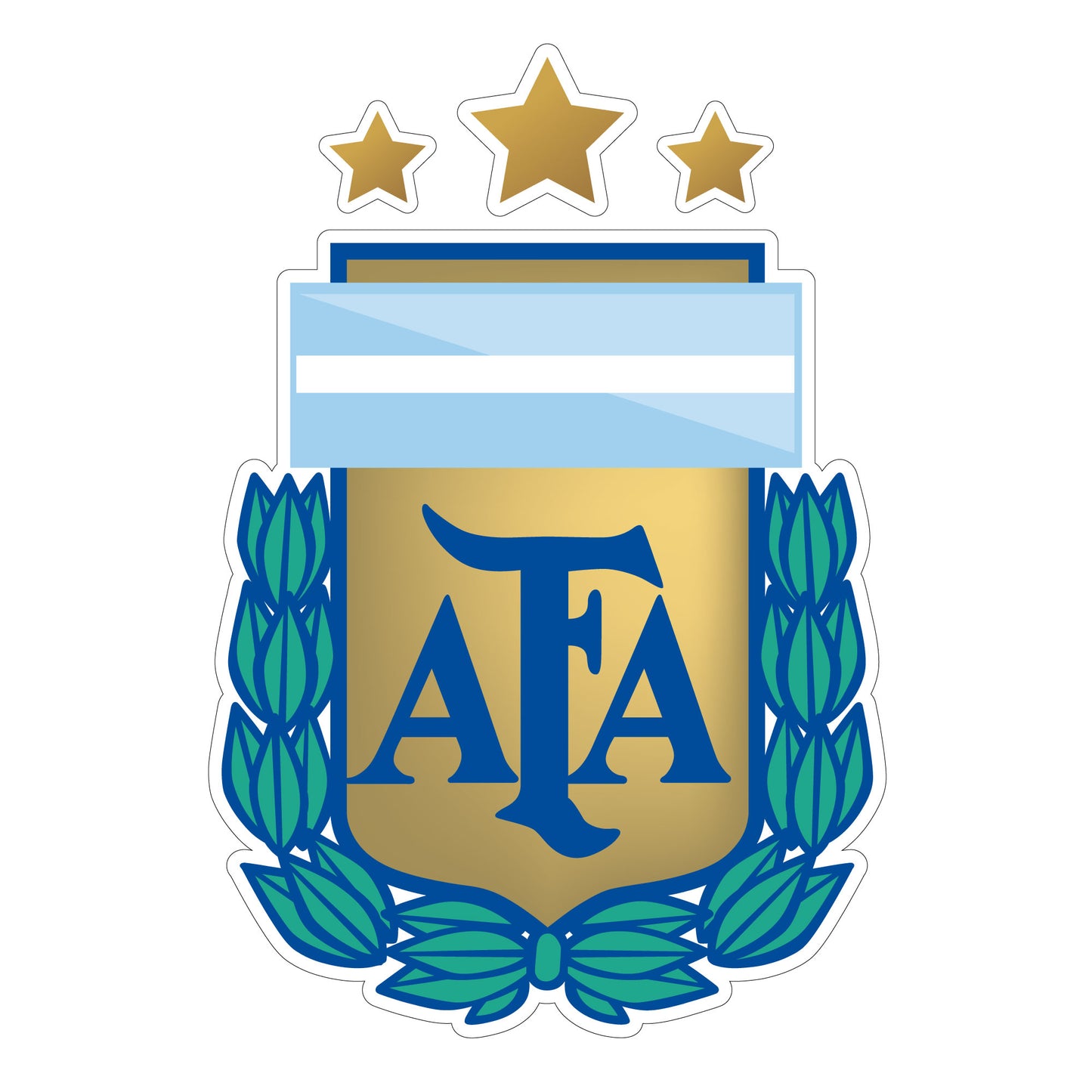 Argentina Football - AFA Crest Wall Sticker