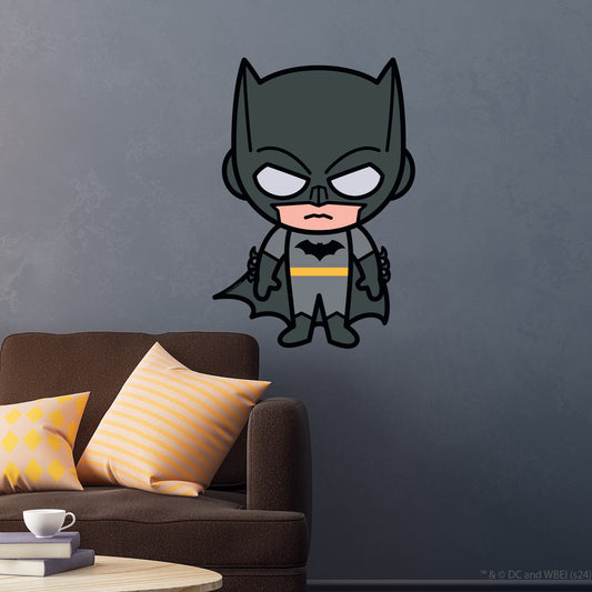 Batman™ Wall Sticker - Cutesy Character Icon Wall Decal DC Superhero Art
