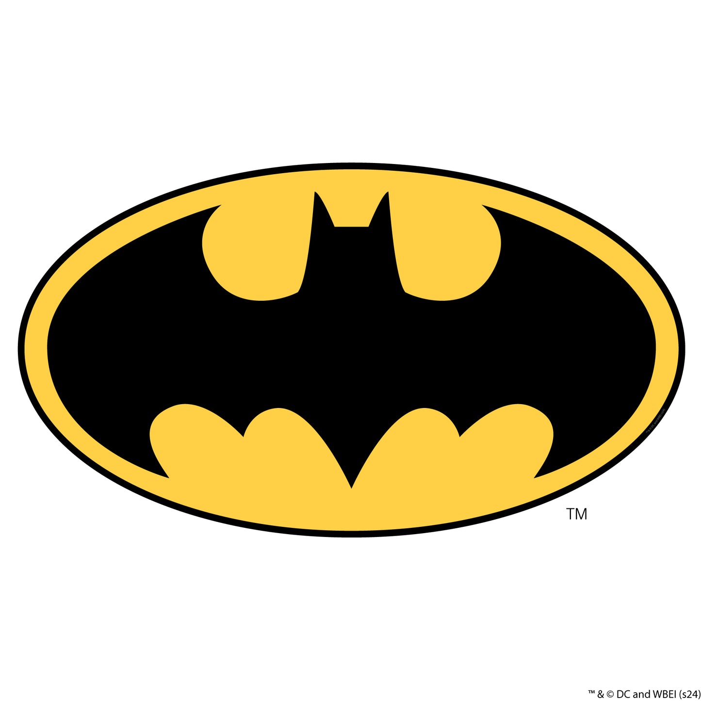Batman™ Wall Sticker - Logo Wall Decal DC Superhero Art