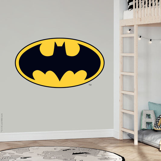 Batman™ Wall Sticker - Logo Wall Decal DC Superhero Art