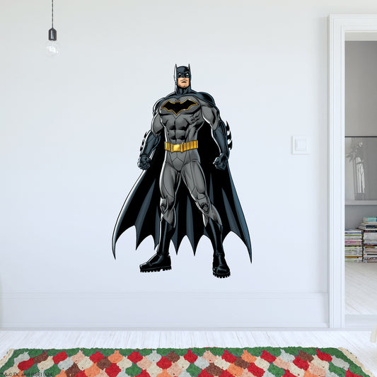 Batman™ Wall Sticker - Batman Stood Up Wall Decal DC Superhero Art