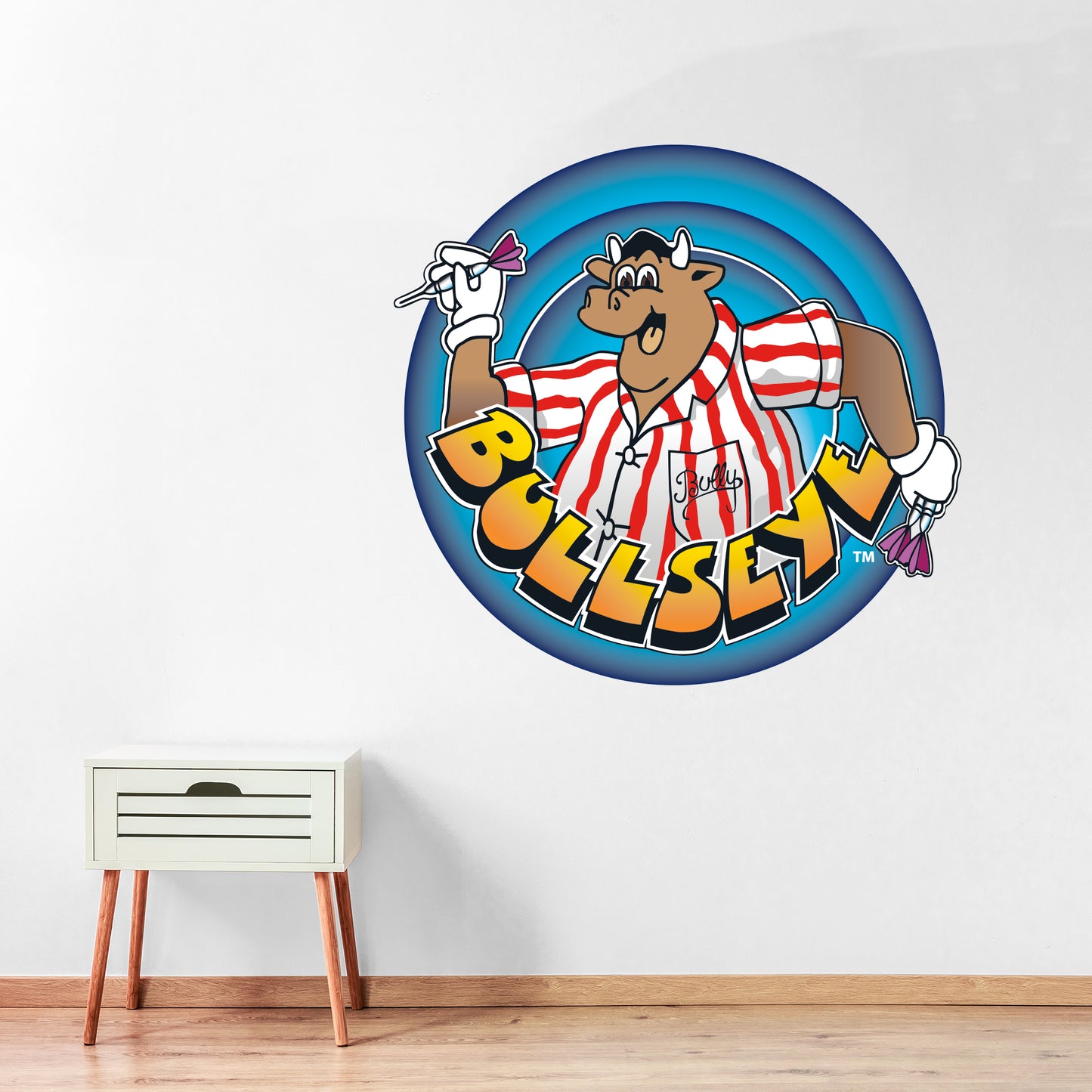Bullseye Wall Sticker - Bullseye Logo Wall Sticker