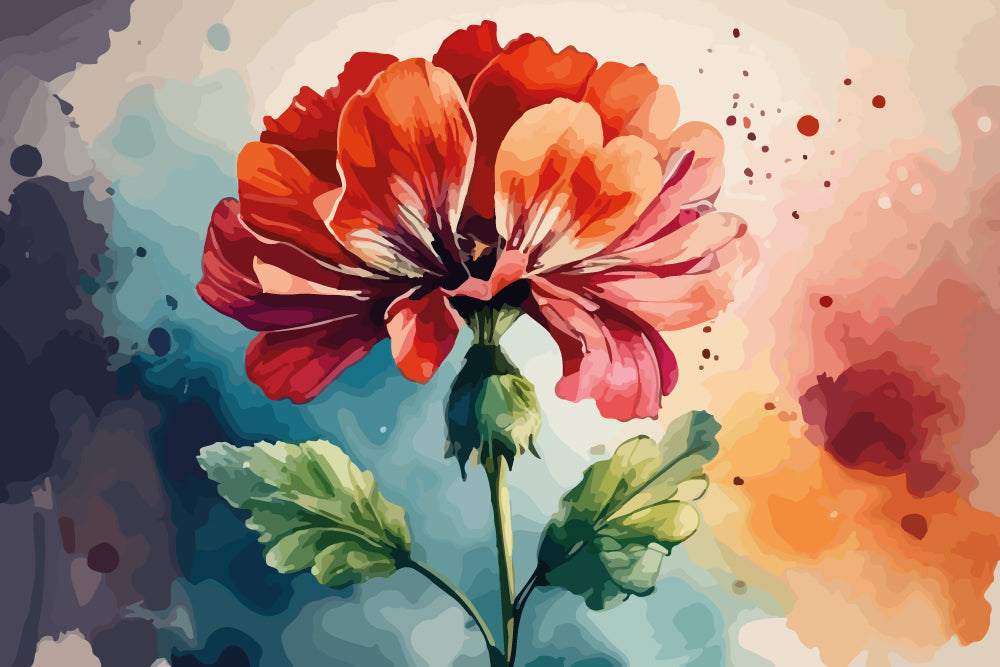 Colourful Carnation Full Wall Mural