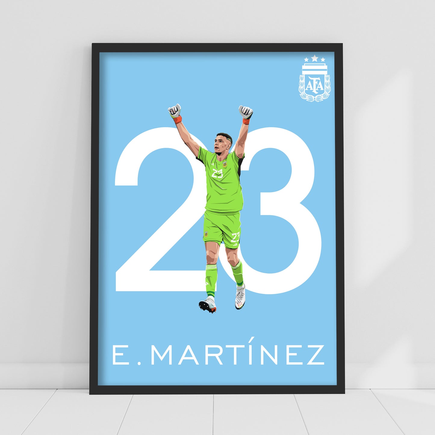 Argentina Print - Emi Martinez Illustration Poster