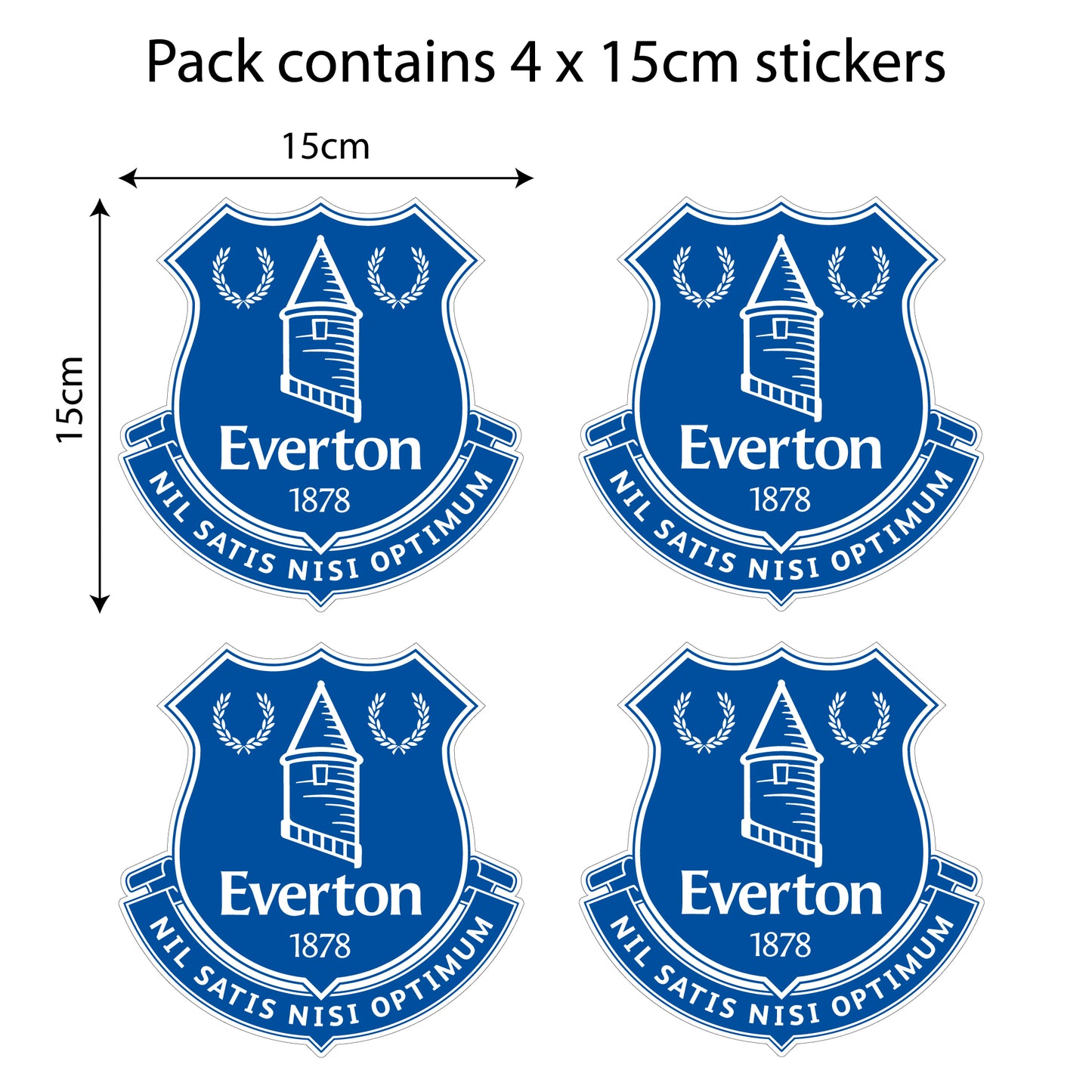 Everton Football Club - Car Sticker Pack