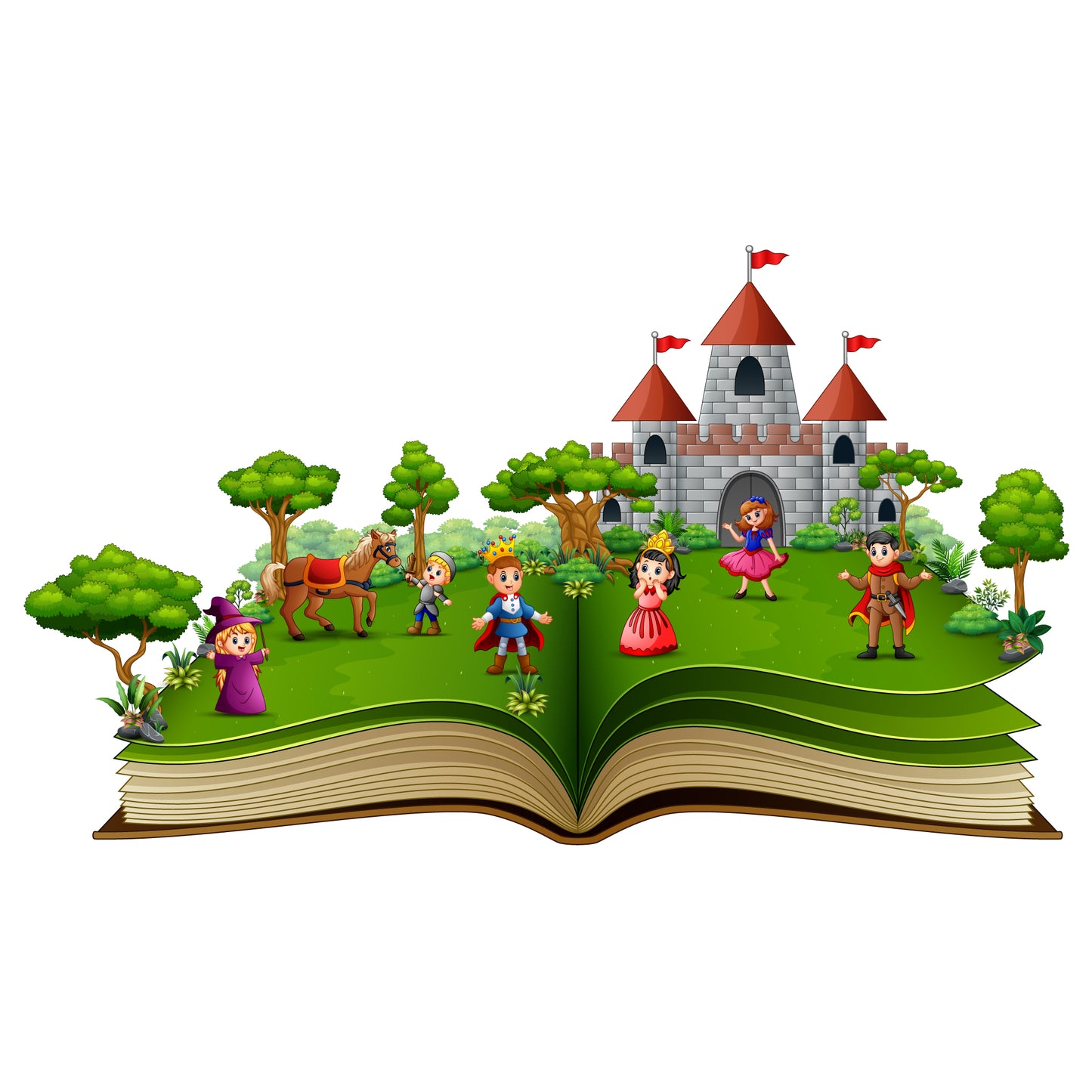 Fairy Wall Sticker - Book Decal Wall Art