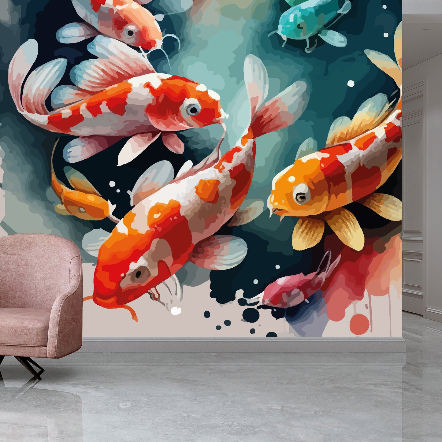 Fish Full Wall Mural