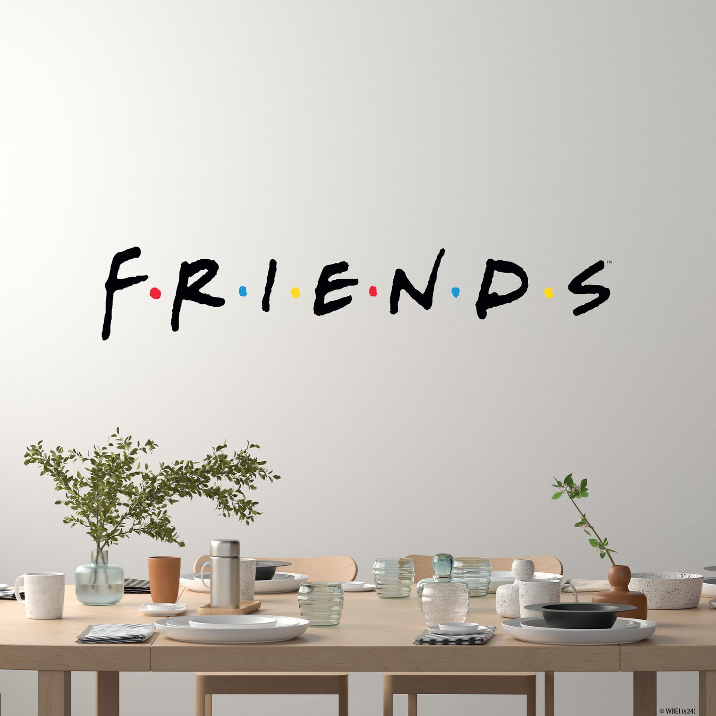 Friends Wall Sticker - Friends Logo Decal Wall Art