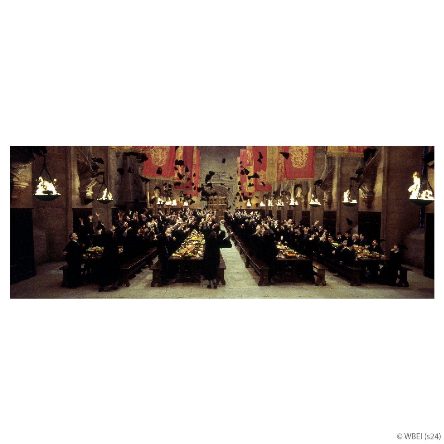HARRY POTTER Wall Sticker – Great Hall Wall Decal Wizarding World Art