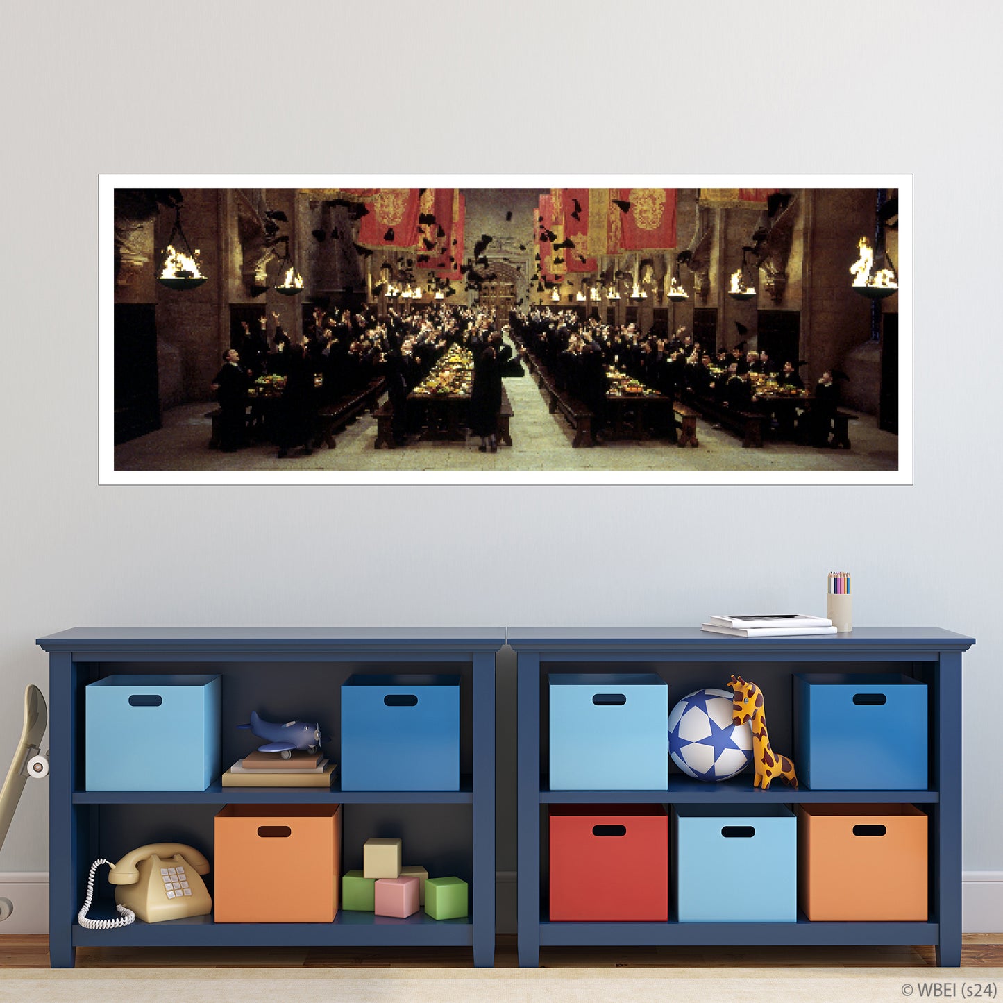 HARRY POTTER Wall Sticker – Great Hall Wall Decal Wizarding World Art