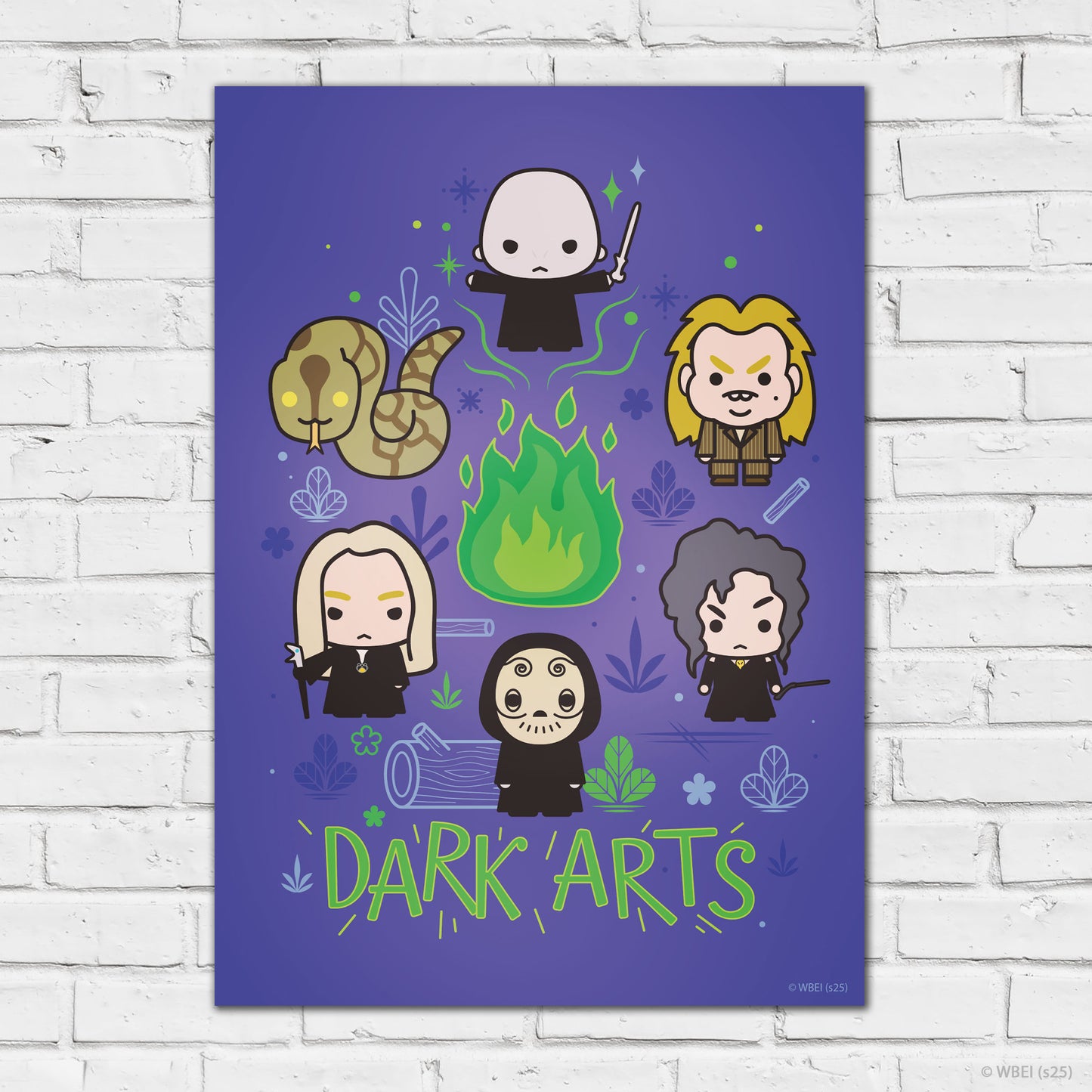 HARRY POTTER Print – Dark Arts Charm Poster Wall Art