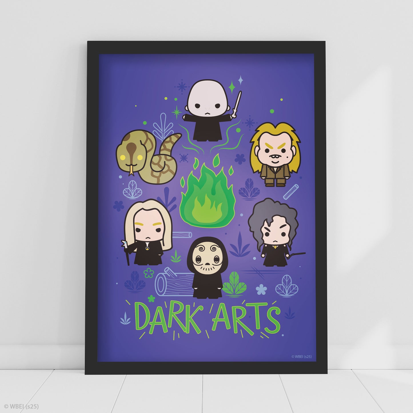 HARRY POTTER Print – Dark Arts Charm Poster Wall Art
