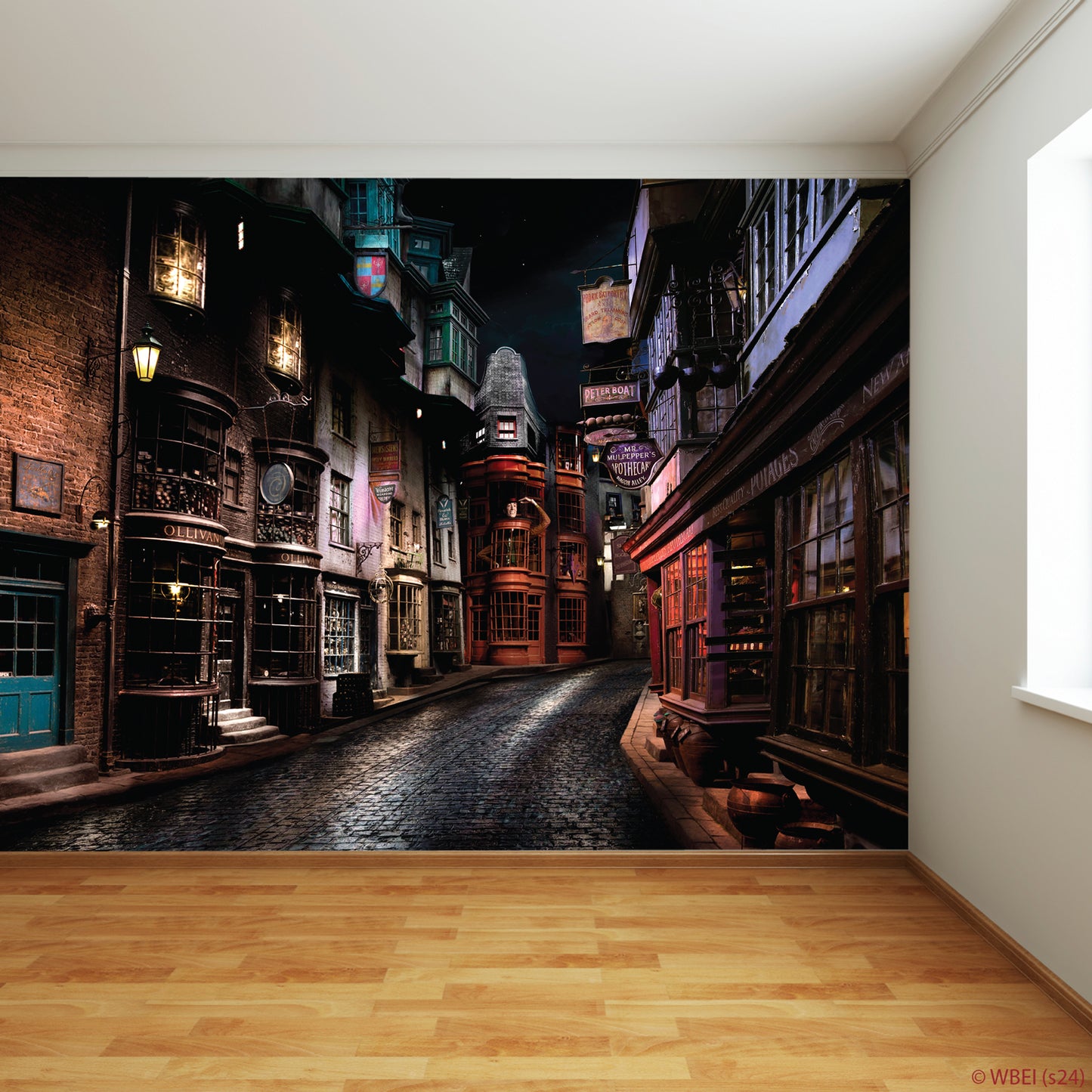 HARRY POTTER Wall Sticker – Diagon Alley Full Wall Mural Wizarding World Art