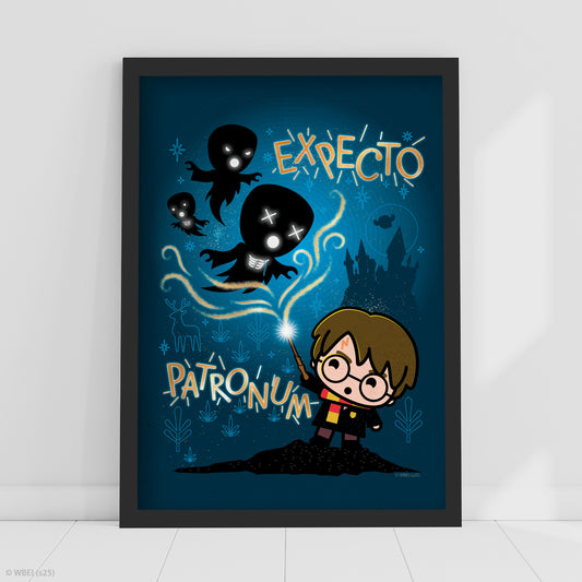 HARRY POTTER Print – Expecto Patronum Charm Poster Wall Art