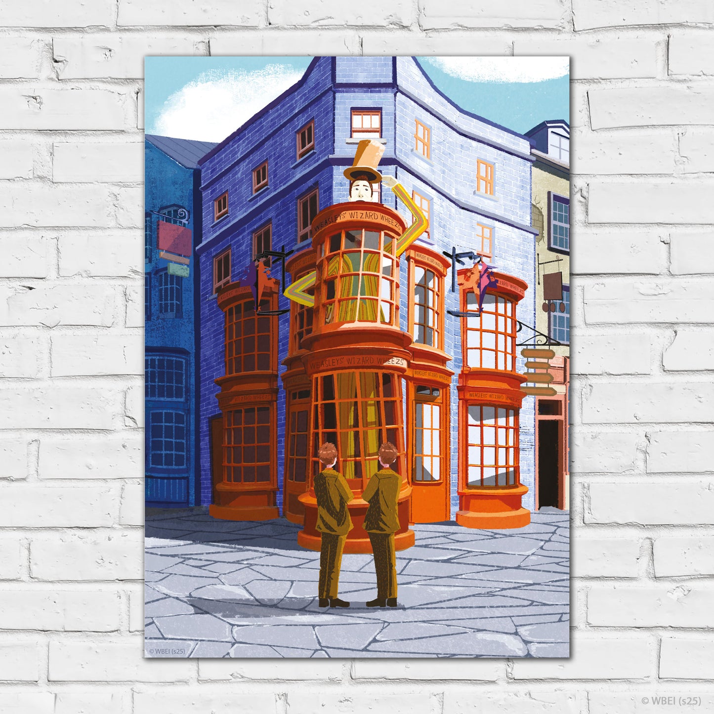 HARRY POTTER Print – Fred And George Joke Shop Poster Wall Art