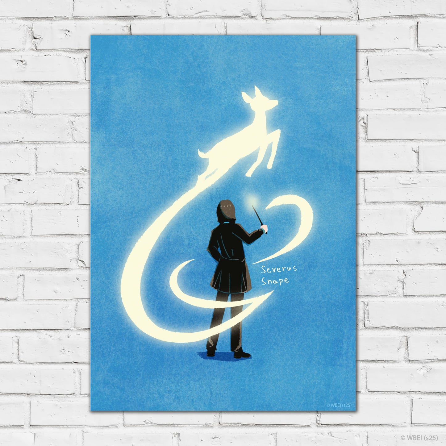 HARRY POTTER Print – Severus Snape Patronus Poster Wall Art
