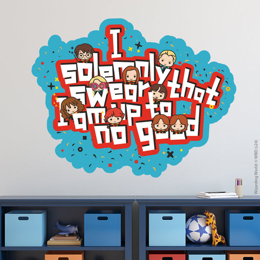 HARRY POTTER Wall Sticker – Solemnly Swear Charm Wall Decal Wizarding World Art