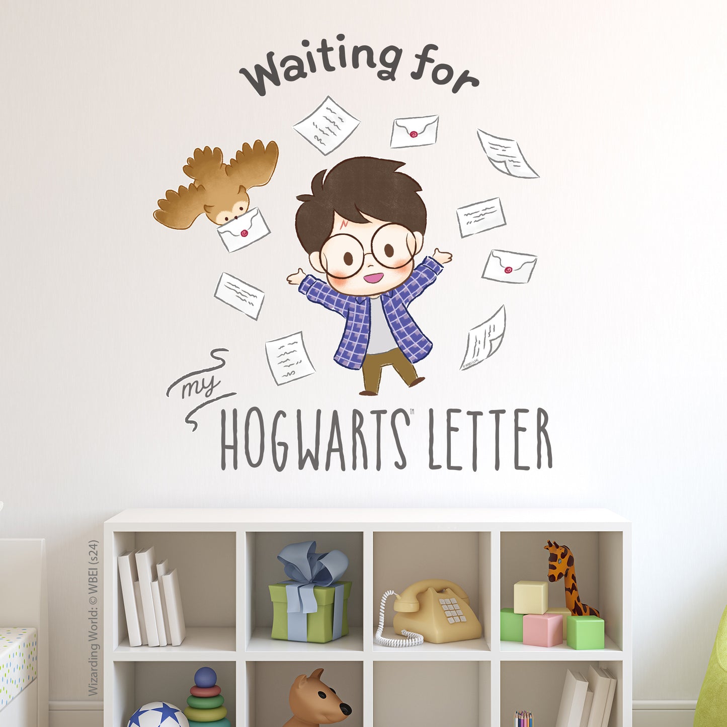 HARRY POTTER Wall Sticker – Waiting For My Hogwarts Letter Wall Decal Wizarding World Art