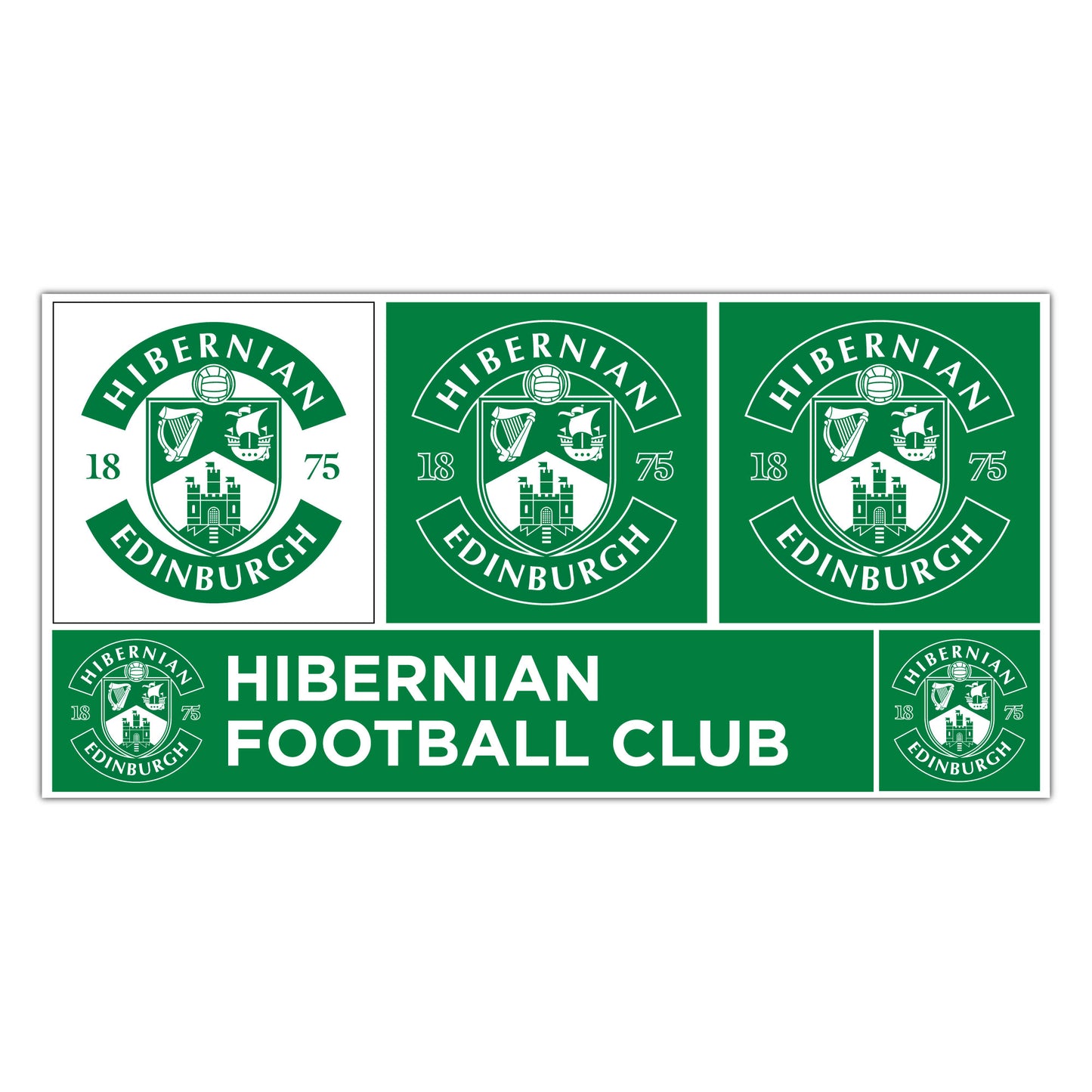 Hibernian Football Club - Decal Set