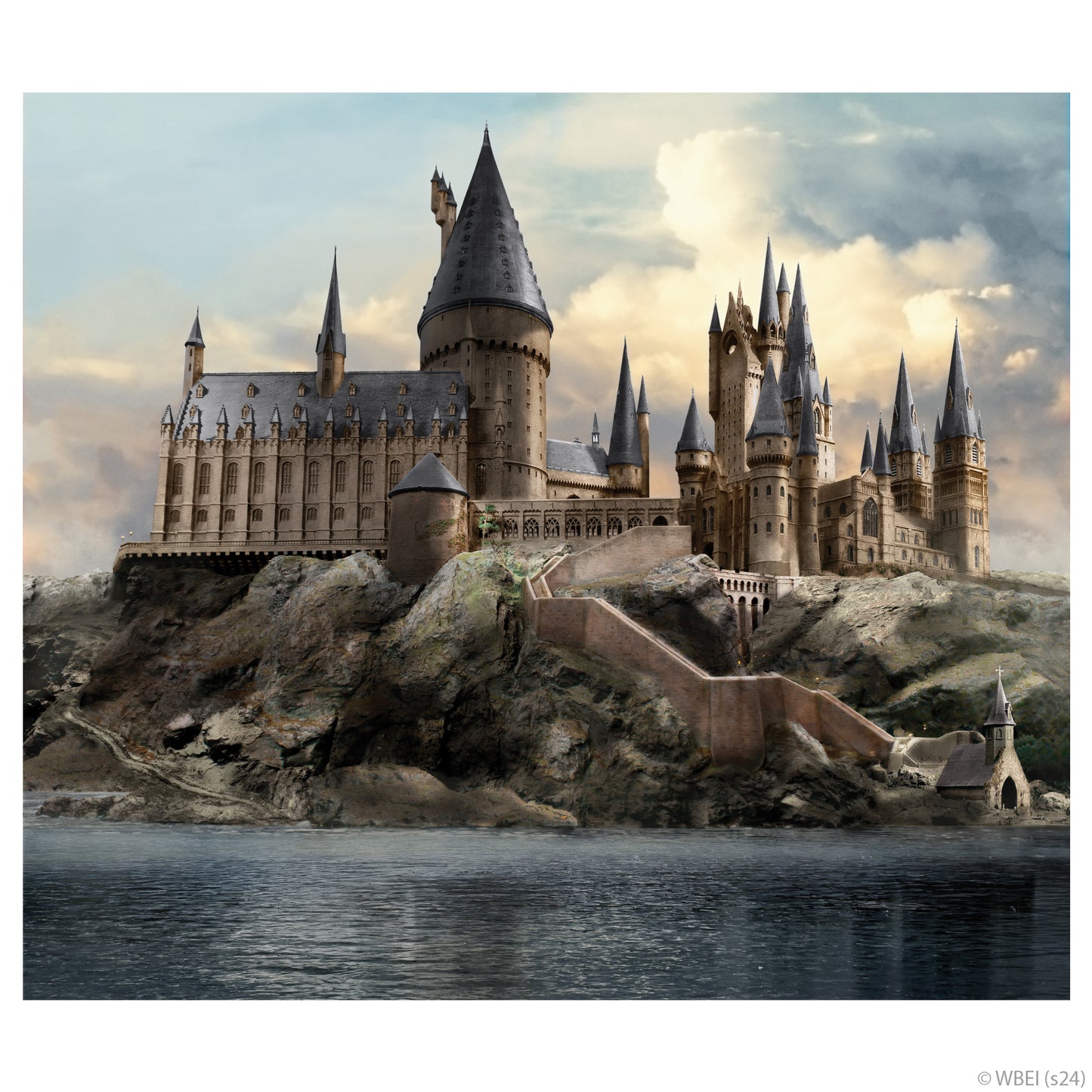 HARRY POTTER Wall Sticker – Hogwarts Daytime Wall Decal Wizarding World Art