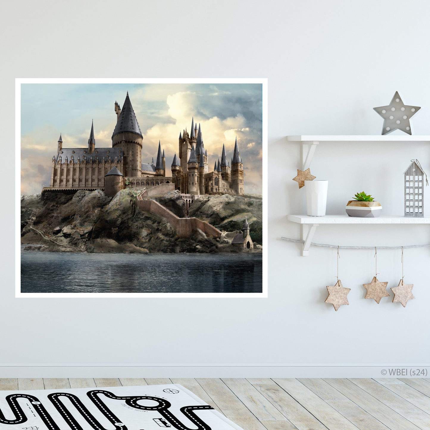HARRY POTTER Wall Sticker – Hogwarts Daytime Wall Decal Wizarding World Art
