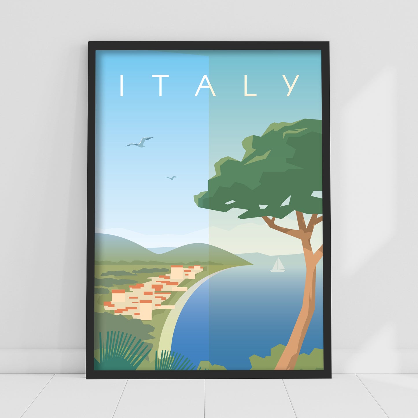 World City Print - Italy Poster Wall Art