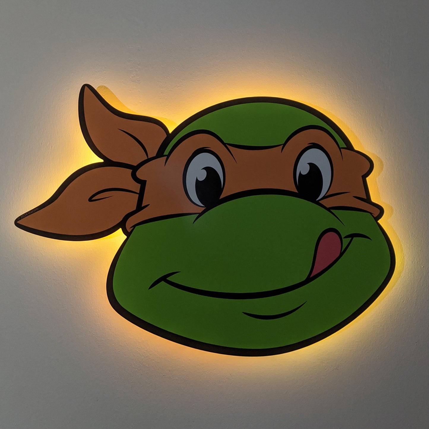 Teenage Mutant Ninja Turtles Mikey LED Backlit Wallpop