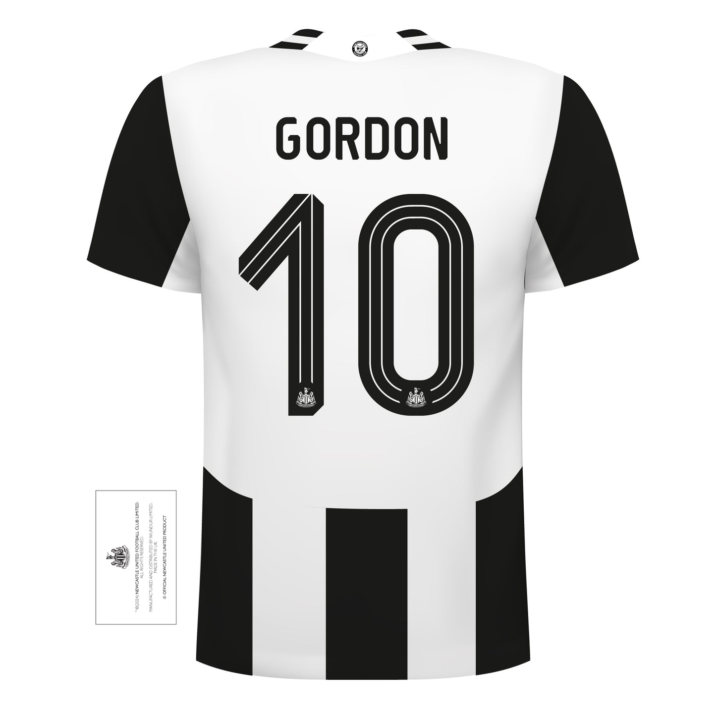Newcastle United Football Club - Personalised Shirt Wall Sticker