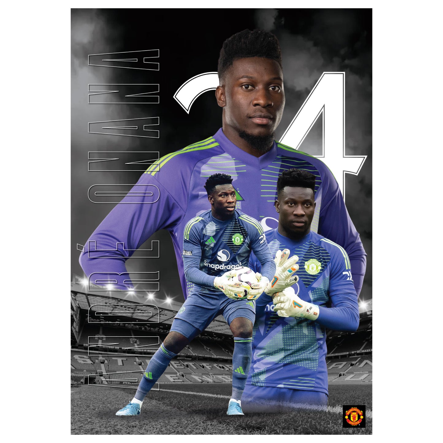 Manchester United FC Print - Onana 24/25 Core Poster