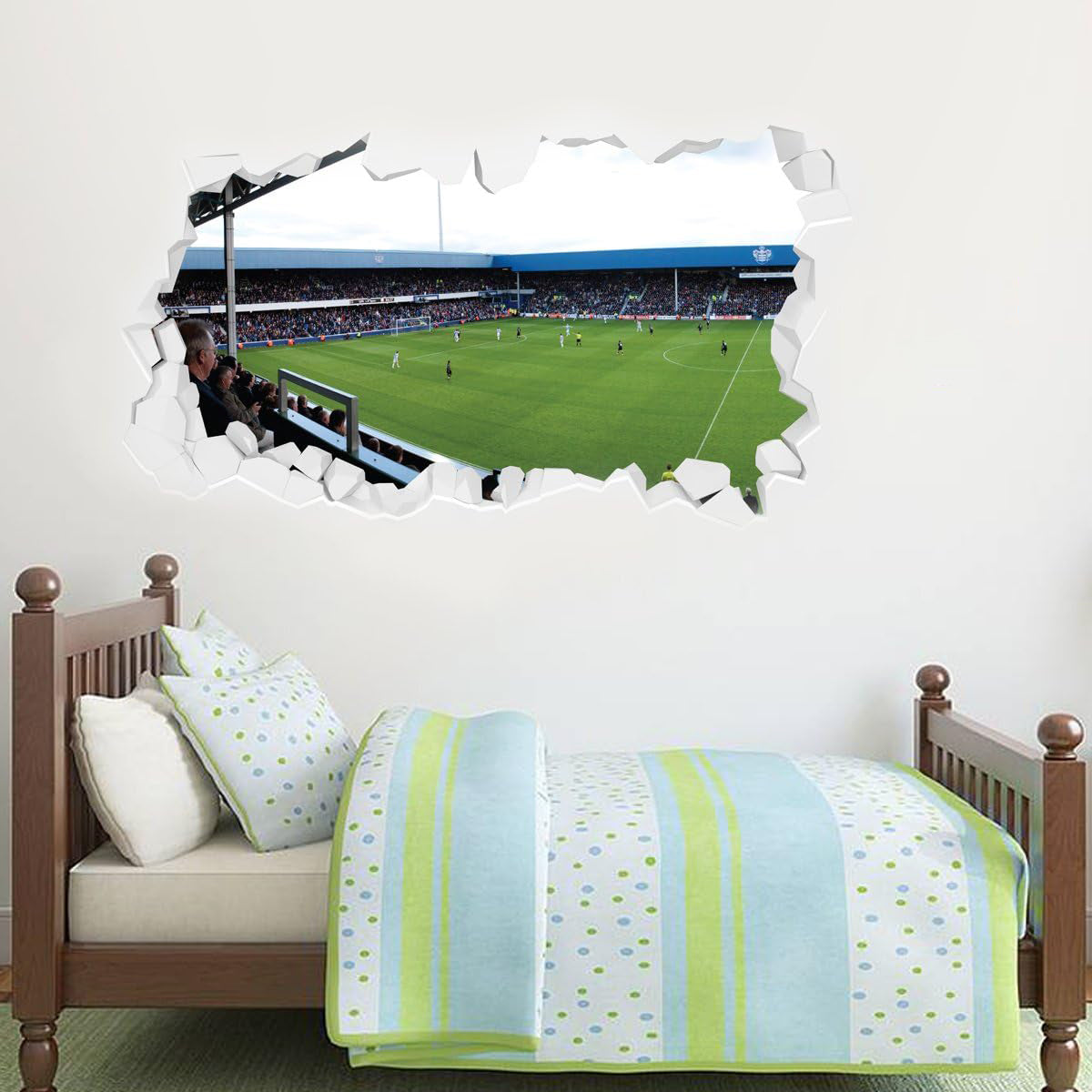 Queens Park Rangers F.C. - Smashed Loftus Road Stadium