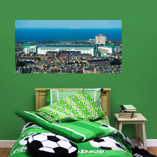 Hibernian F.C. Easter Road Stadium Wall Sticker - Outside Day Time