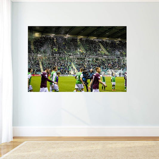 Hibernian F.C. Easter Road Stadium Wall Sticker - Match Day Image