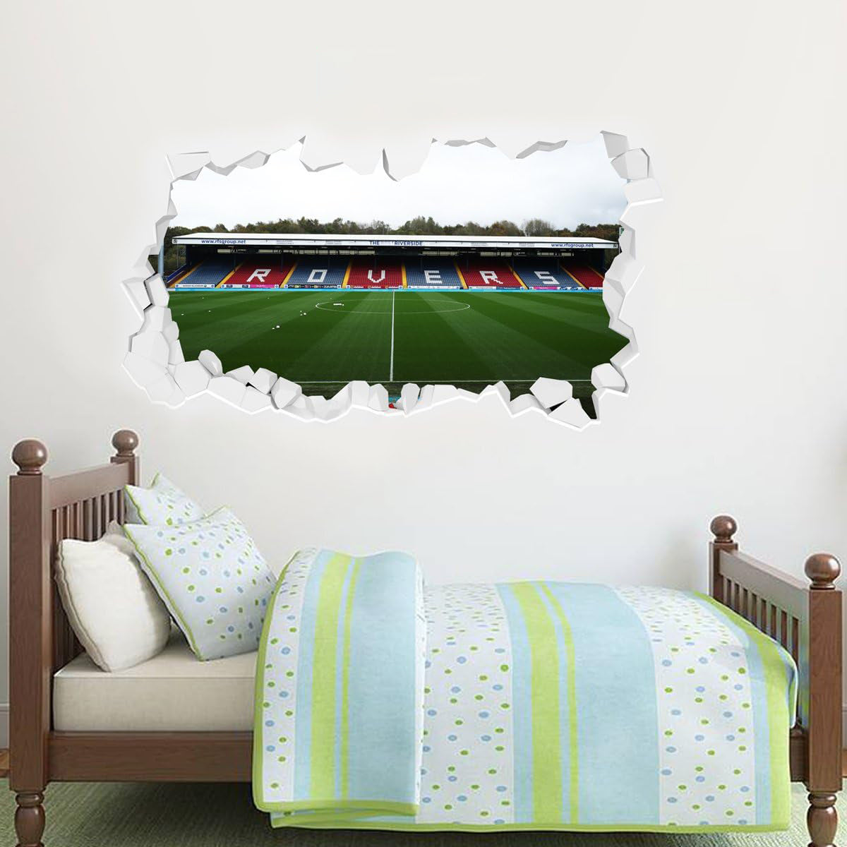 Blackburn Rovers F.C. - Smashed Ewood Park Stadium