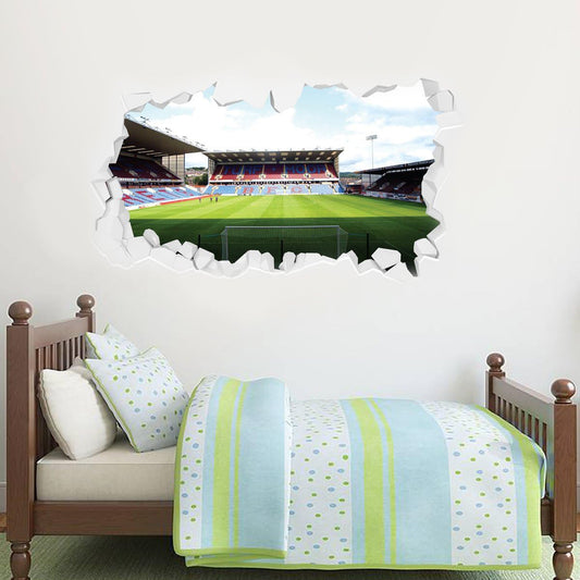 Burnley Football Club - Smashed Turf Moor Stadium Wall Art