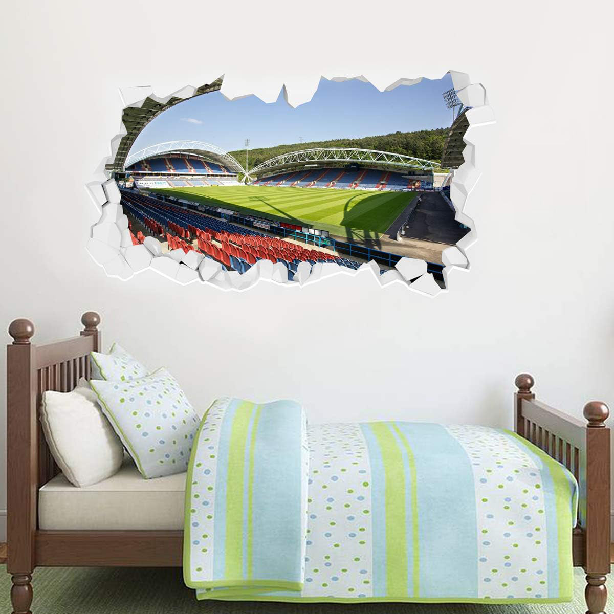 Huddersfield Town Football Club - Smashed Kirklees Stadium (Corner Shot)