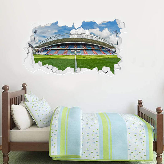 Huddersfield Town Football Club - Smashed Kirklees Stadium (Wide Shot)
