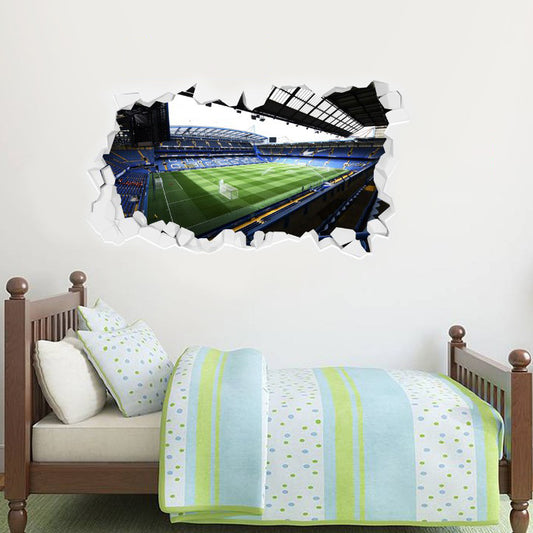 Chelsea Football Club - Broken Stamford Bridge Stadium Wall Mural