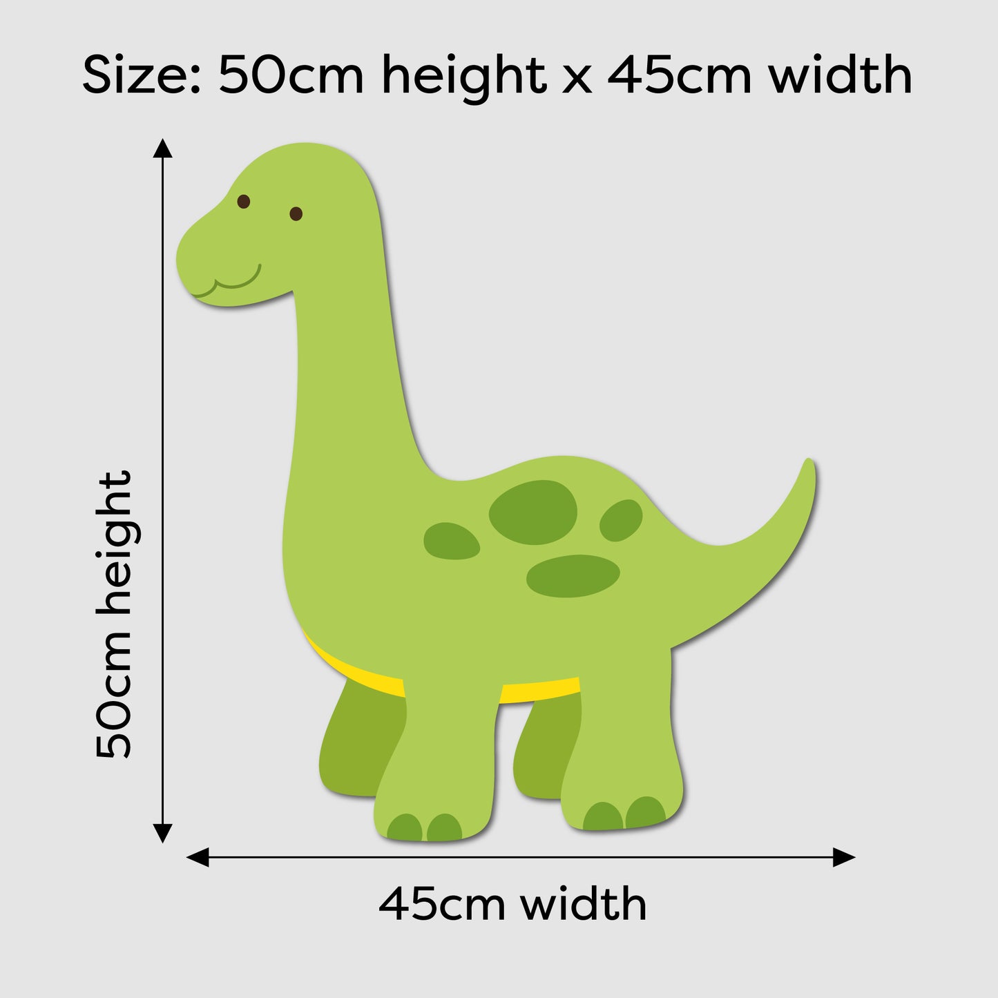 Green Dinosaur LED Backlit Wallpop